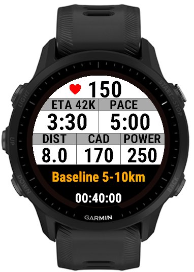 ベースラインフェーズ